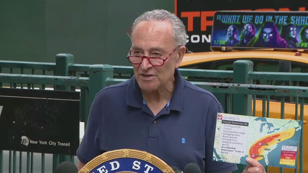 Sen. Schumer renews call for congress to pass infrastructure bill