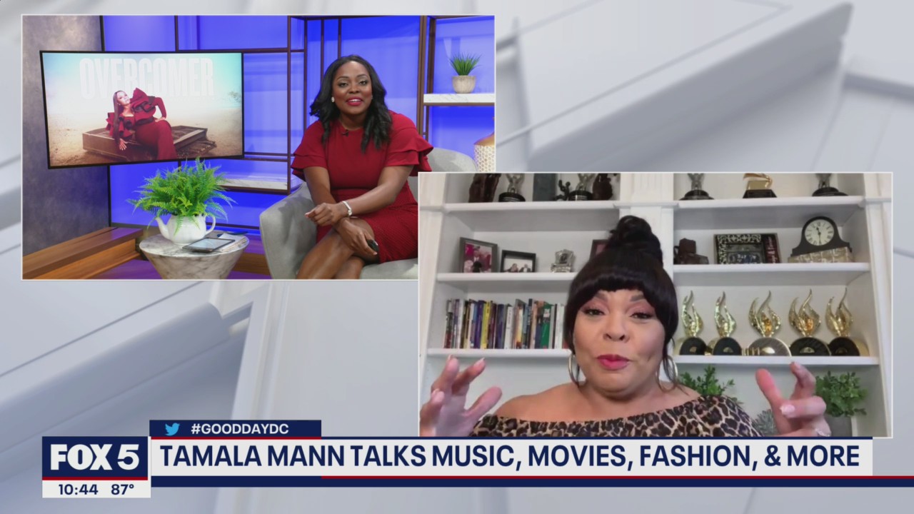 Tamela Mann visits FOX 5