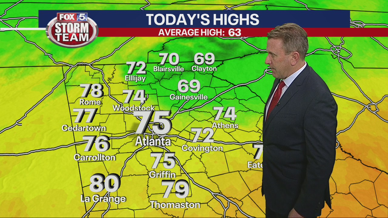 Saturday morning forecast