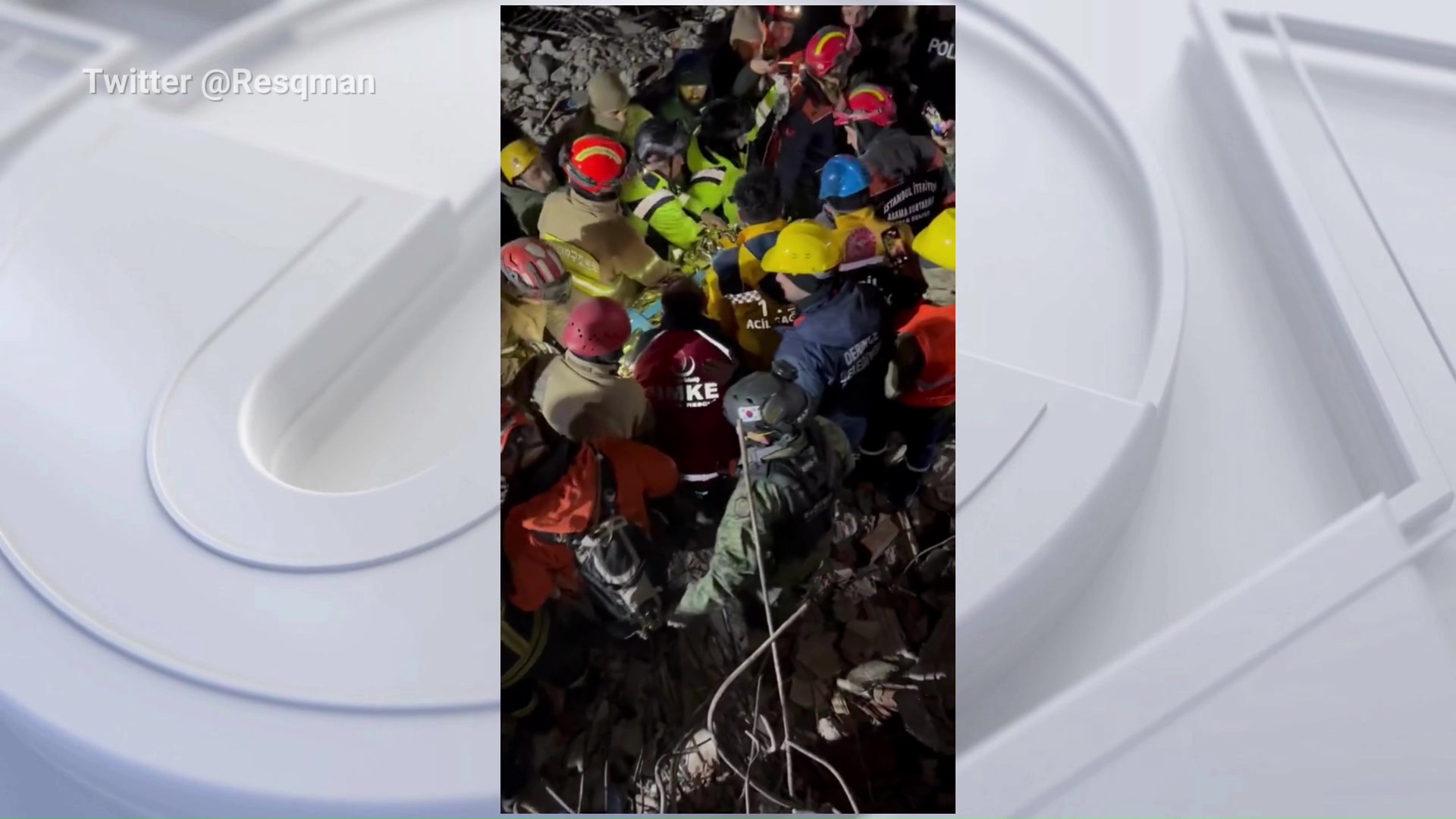 LASD volunteer search and rescue team rescues mom, child from Turkey earthquake rubble