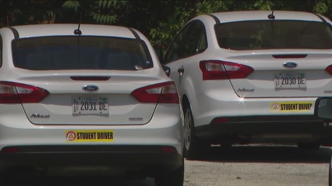 Driver's Ed vehicles stolen from Chicago high school: police