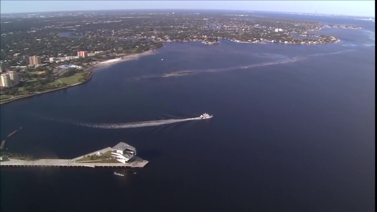Plans for the proposed MacDill ferry sink