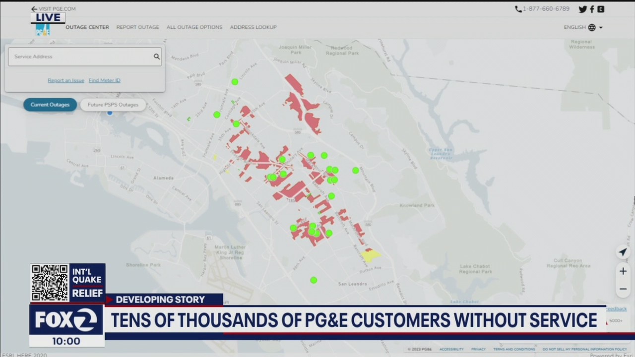8,500 will go overnight without power: PG&E