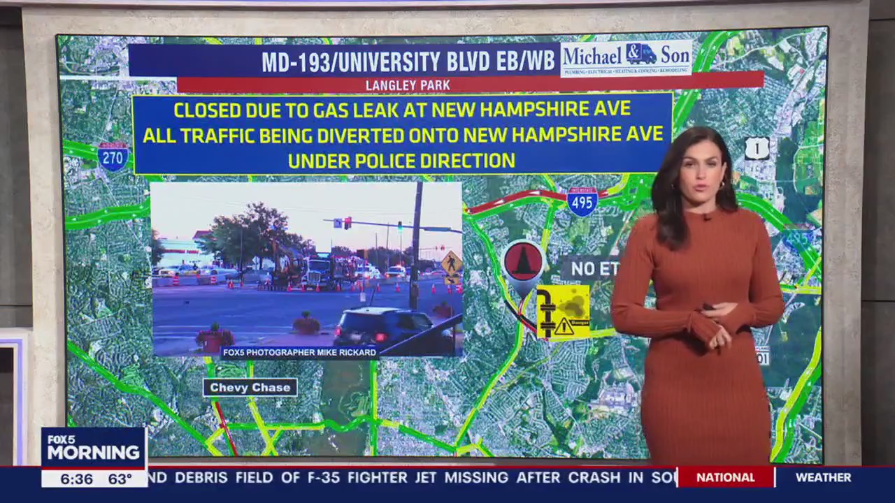 Gas leak in Langley Park causes traffic headaches for drivers