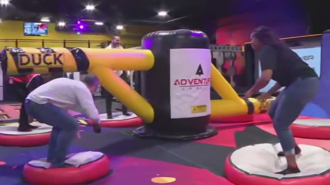 Bouncy fun at Adventure Air Sports