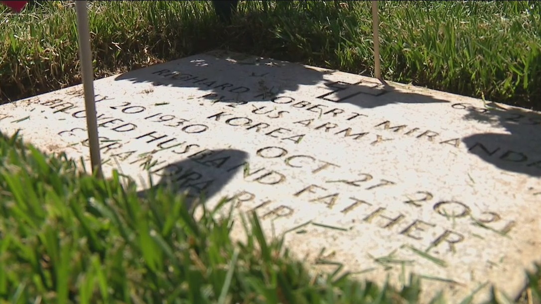 Families remember loved ones on Memorial Day