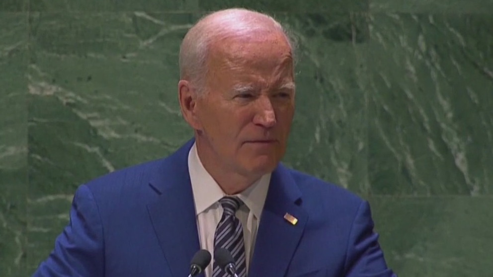 President Joe Biden addresses United Nations