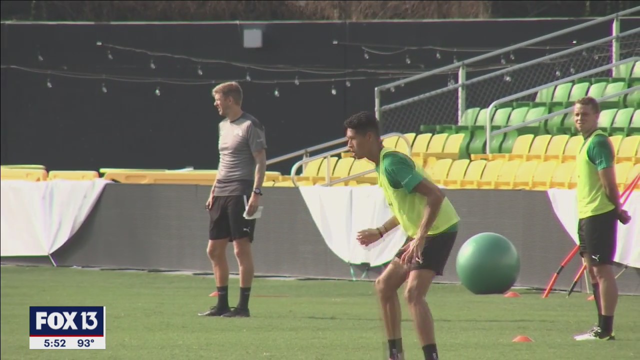 Soccer player already playing with pros internationally