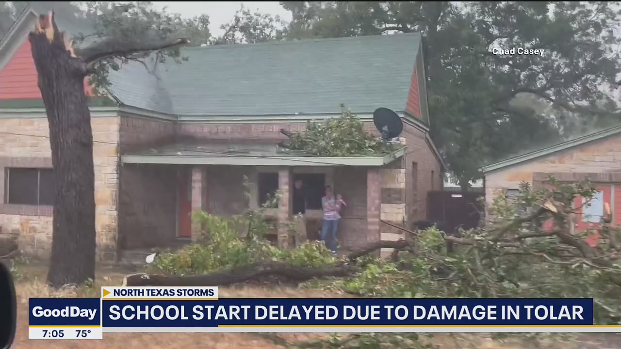 School delayed because of storm damage in Tolar
