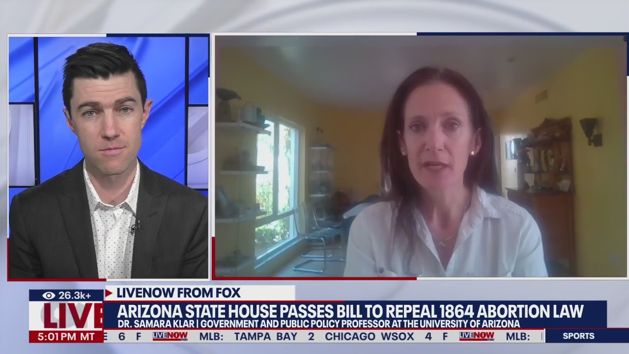 Arizona House votes to repeal 1864 abortion law