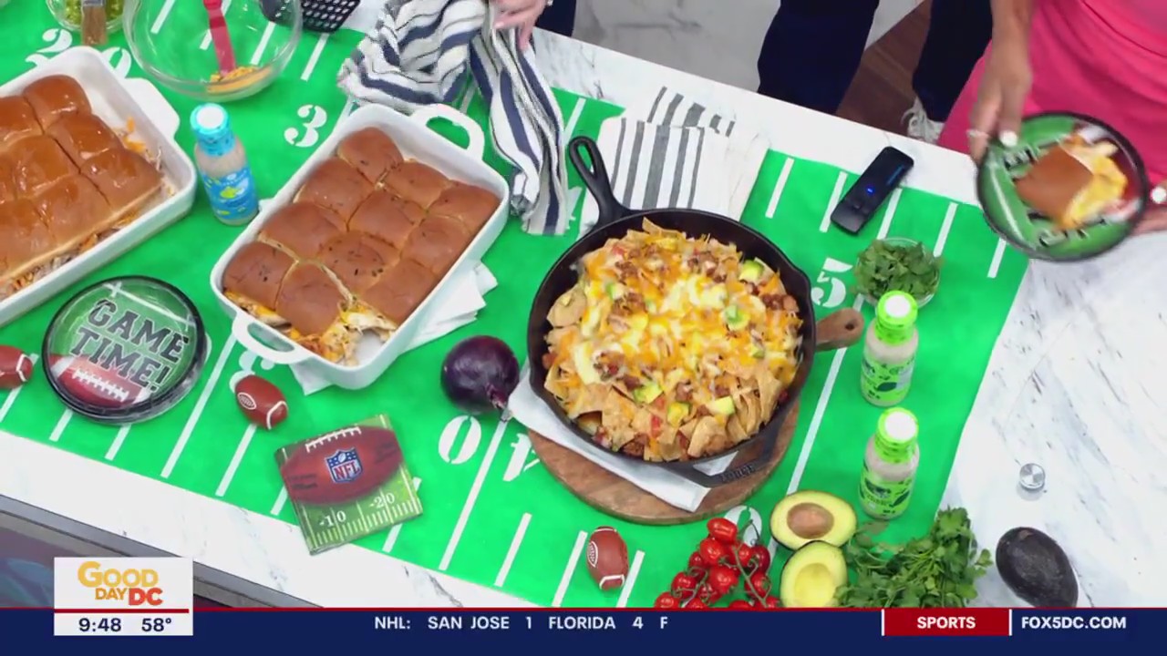 Super Bowl menu inspiration with Tessemae's