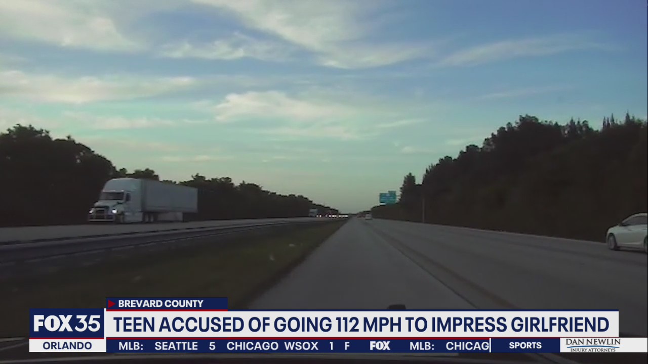 Teen accused of excessive speed