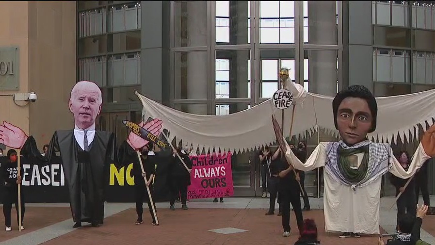 Oakland protesters demand ceasefire on Gaza