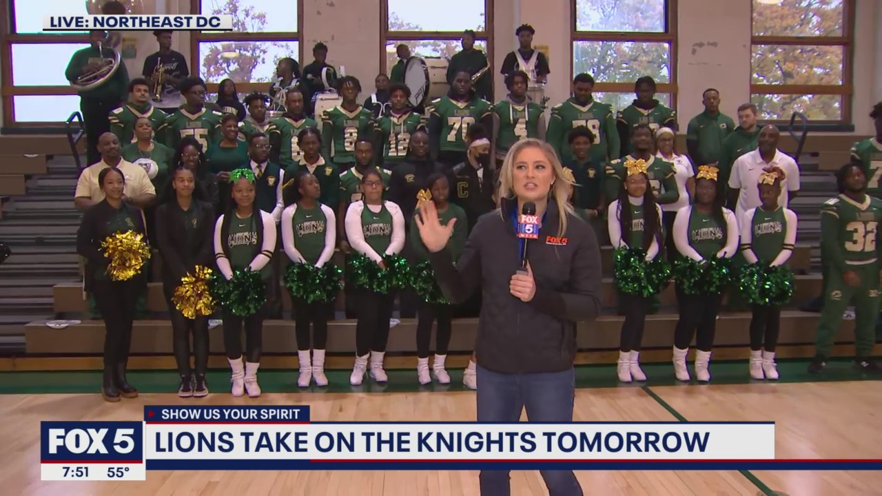 Show Us You Spirit: Archbishop Carroll gets ready for the big game!