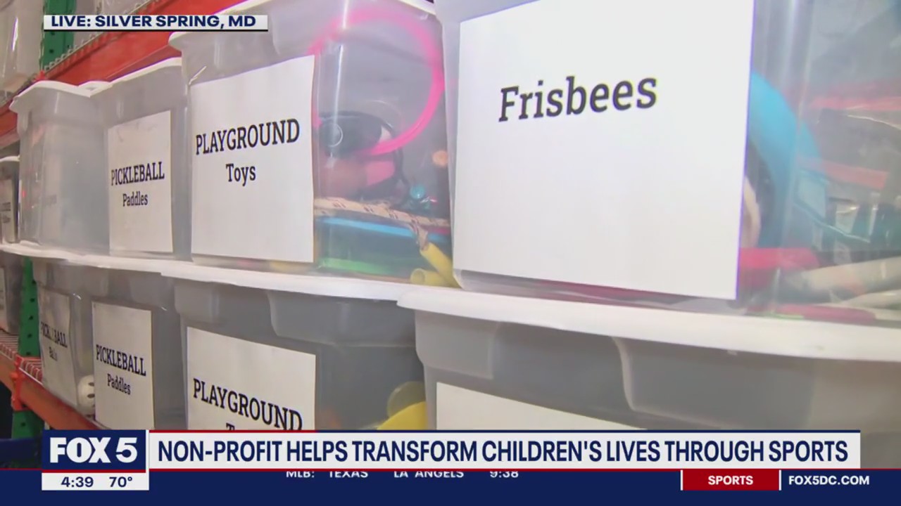 Nonprofit gives free sports gear to under-resourced communities