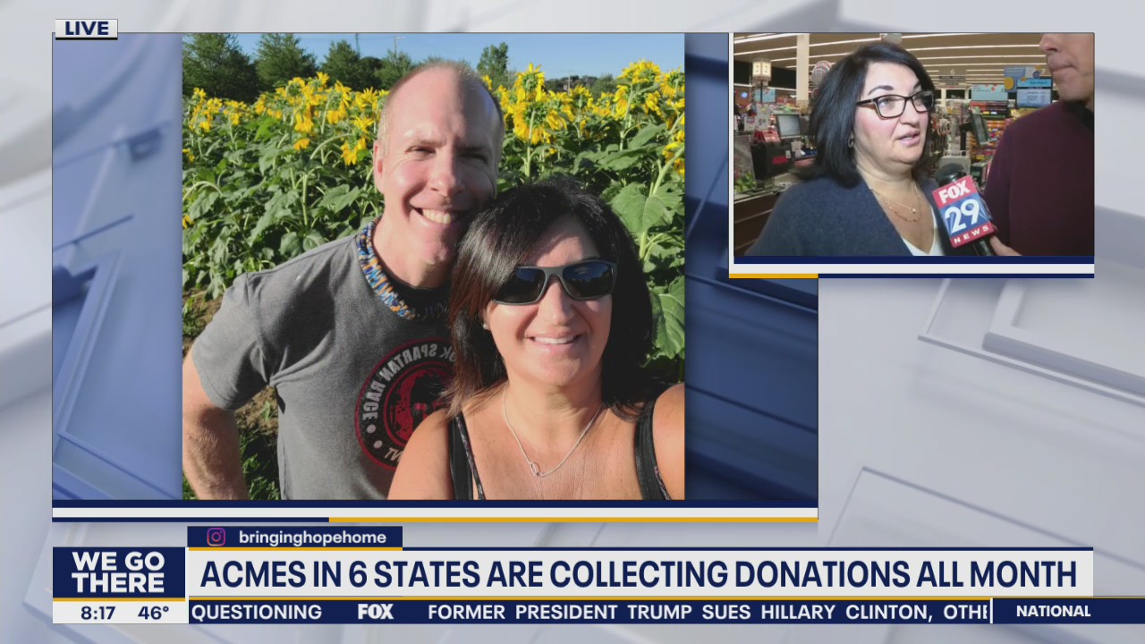 ‘Bringing Hope Home’: Acme locations fundraising to help families coping with cancer