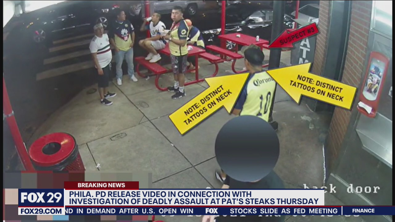 Pat's Steaks brawl: Police release images of suspects wanted in deadly beating outside cheesesteak shop