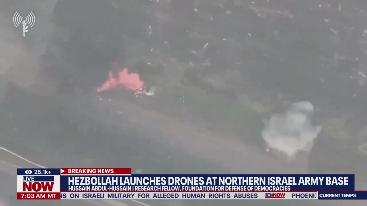 Hezbollah launches drone attack at Israeli army base