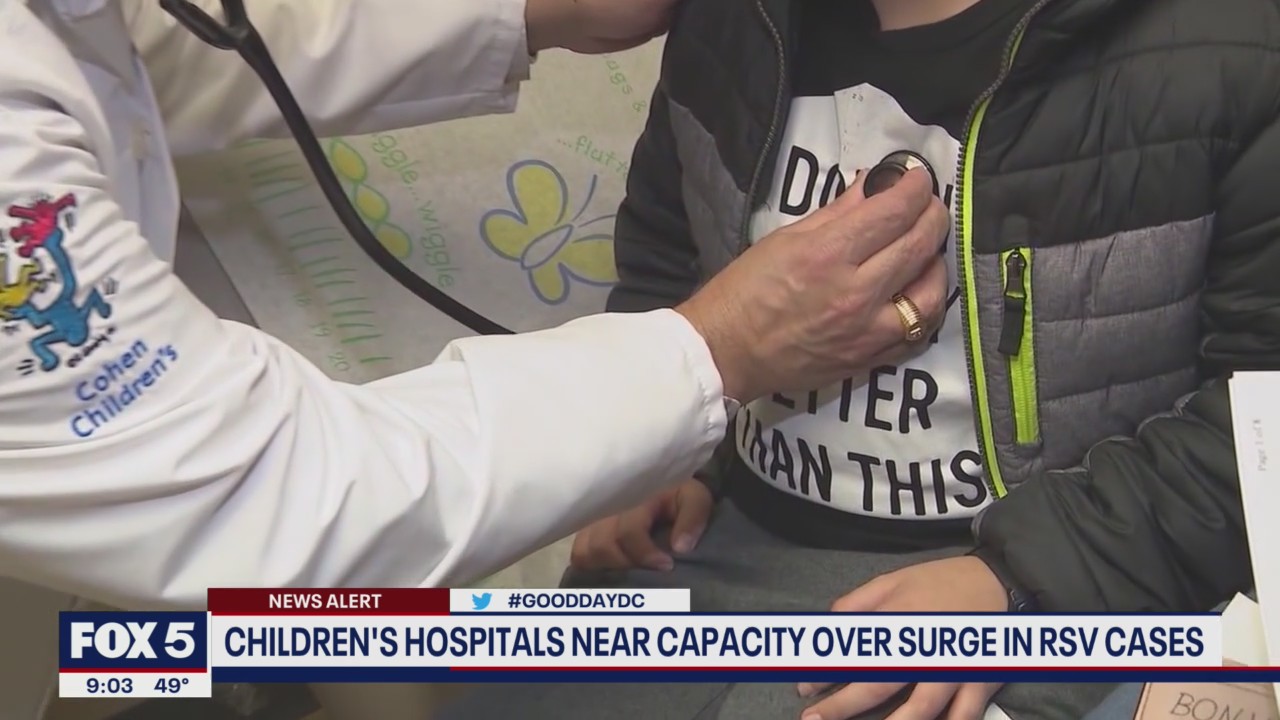 RSV cases push children’s hospitals across DC region to capacity