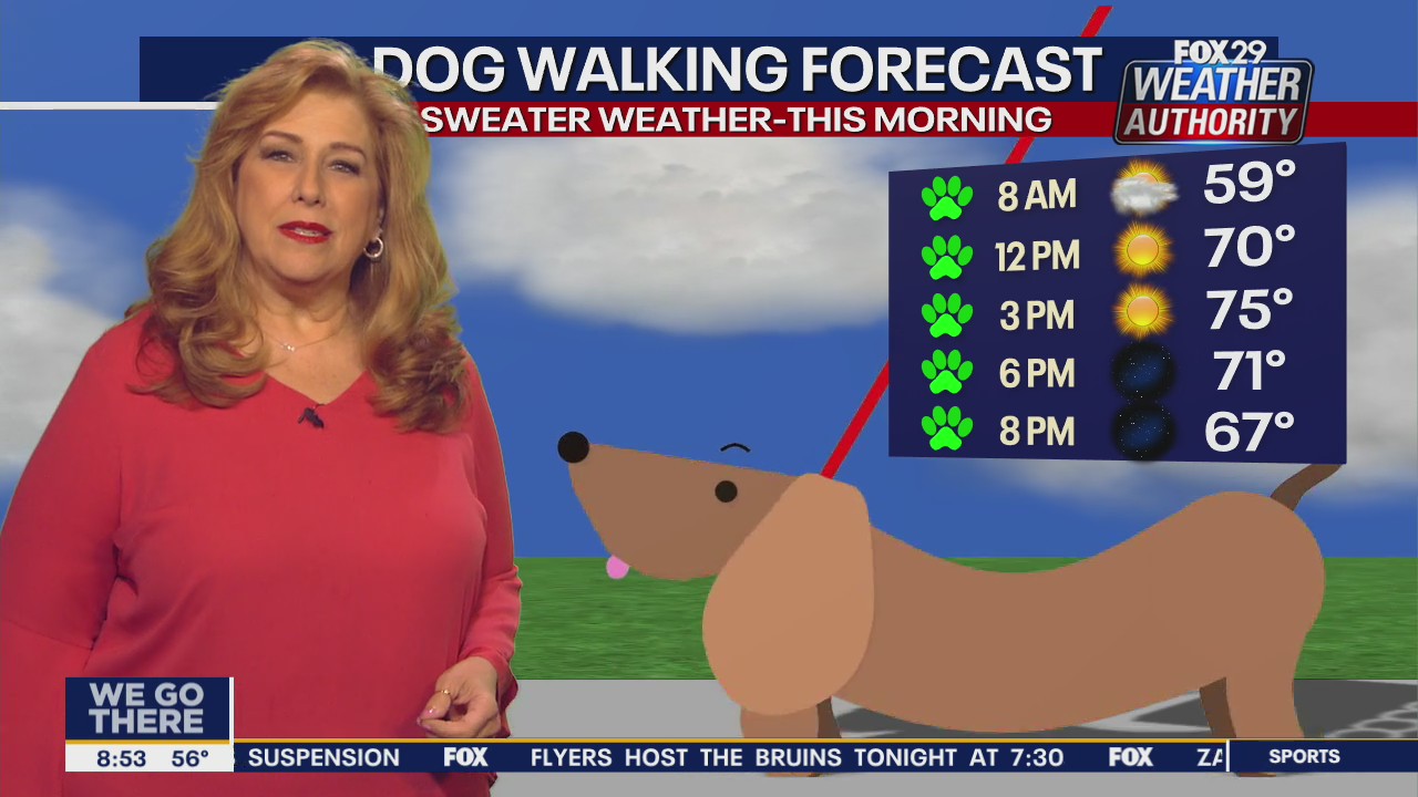 Weather Authority: Wednesday 8 a.m. update