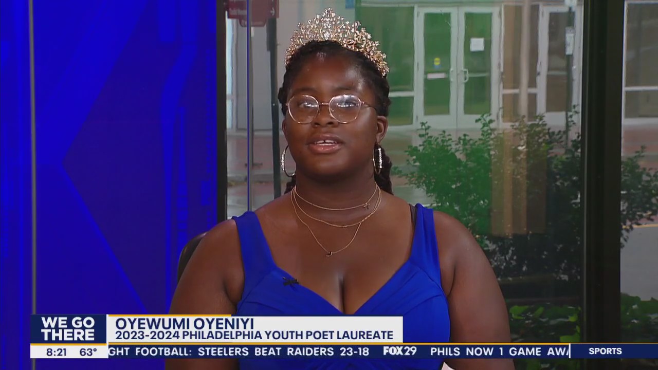 Meet Philadelphia's new 17-year-old youth poet laureate, Oyewumi Oyeniyi