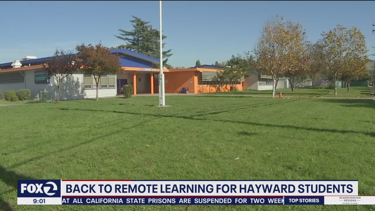 Back to remote learning for Hayward students