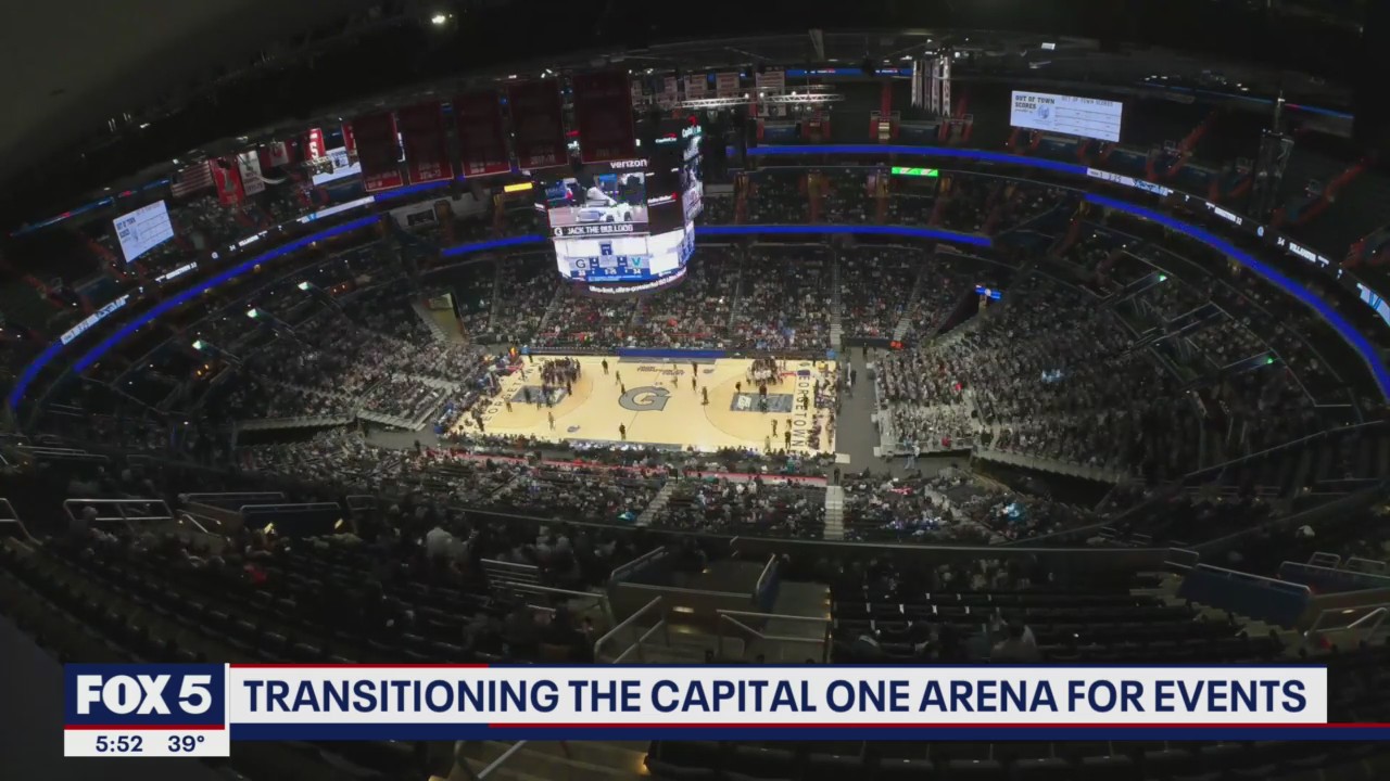 Transitioning the Capital One Arena for events
