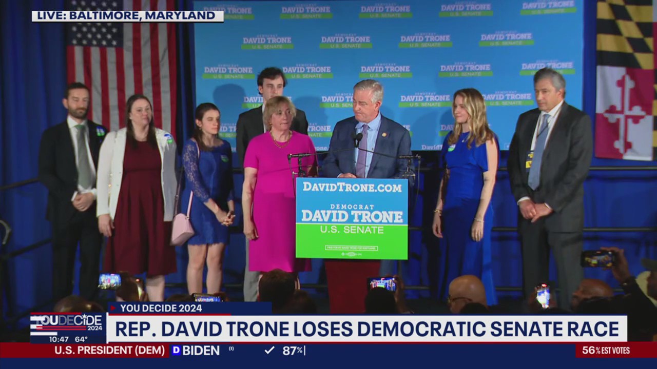 Trone thanks supporters in fiery concession speech