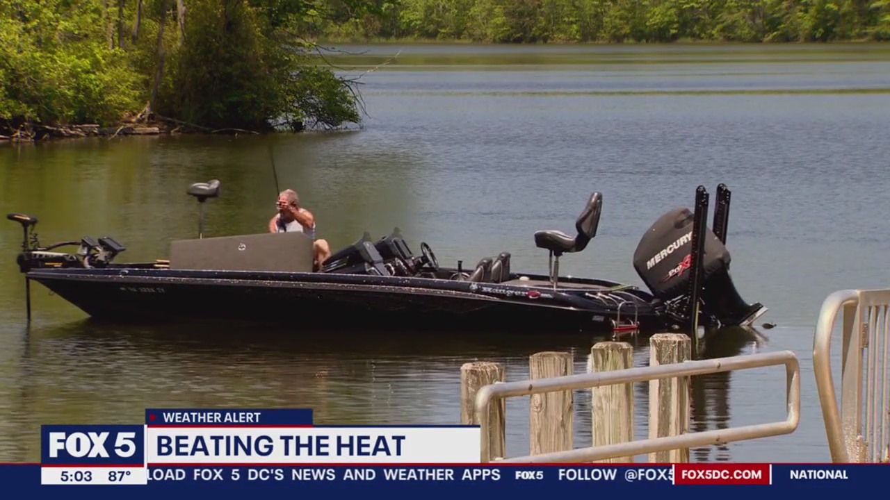 DMV residents find refuge from sweltering heat in public spaces