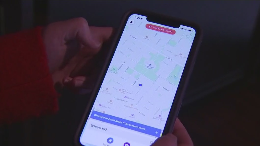 New electric-only rideshare app Earth Rides launches in Austin