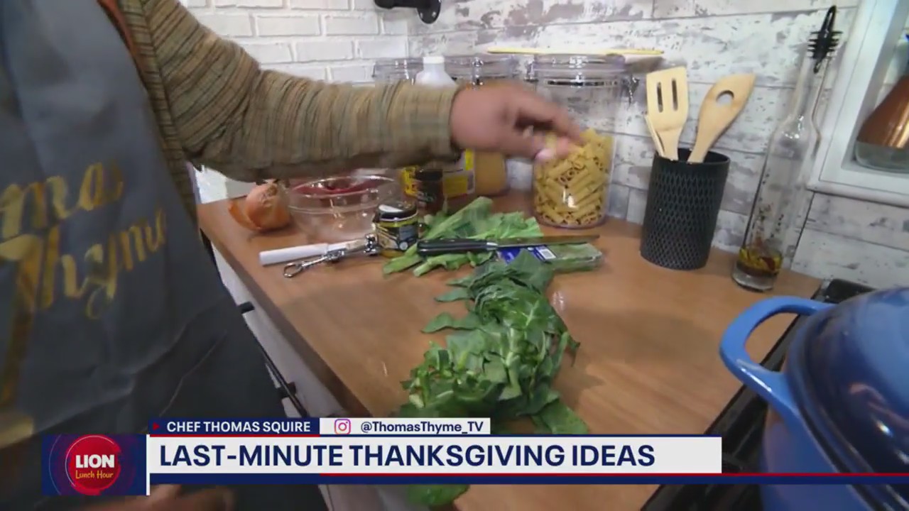 Last-Minute Thanksgiving Hacks with Chef Thomas Thyme: Prepping Collard Greens