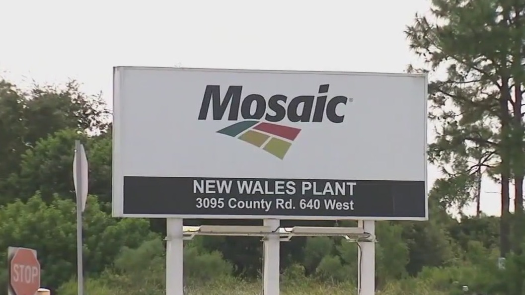 Fertilizer plant potentially causing pollution