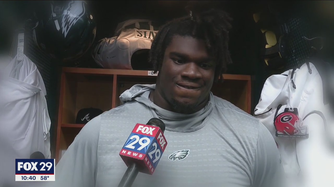 4 on FOX: Eagles rookie Jordan Davis talks cheat meals and bucket lists