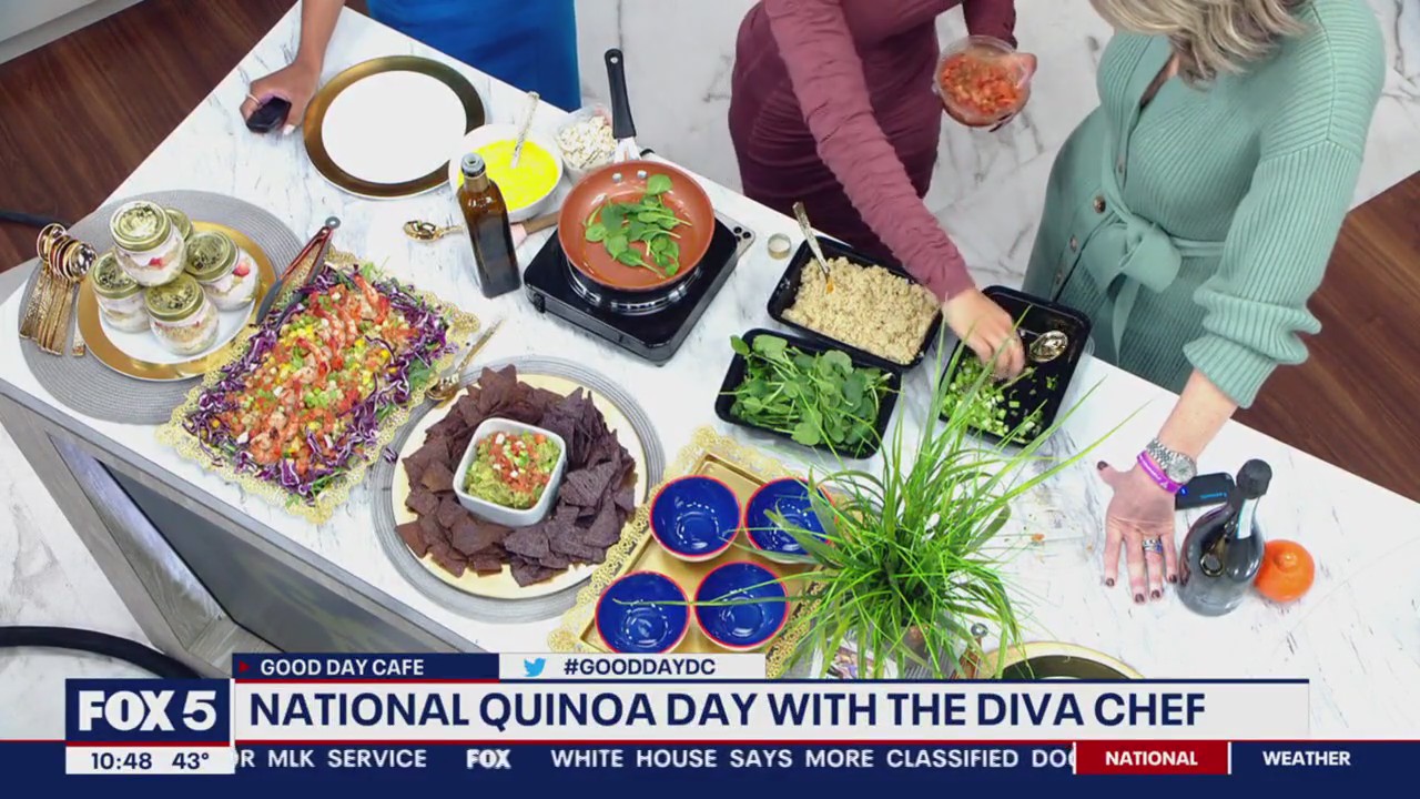 National Quinoa Day with The Diva Chef