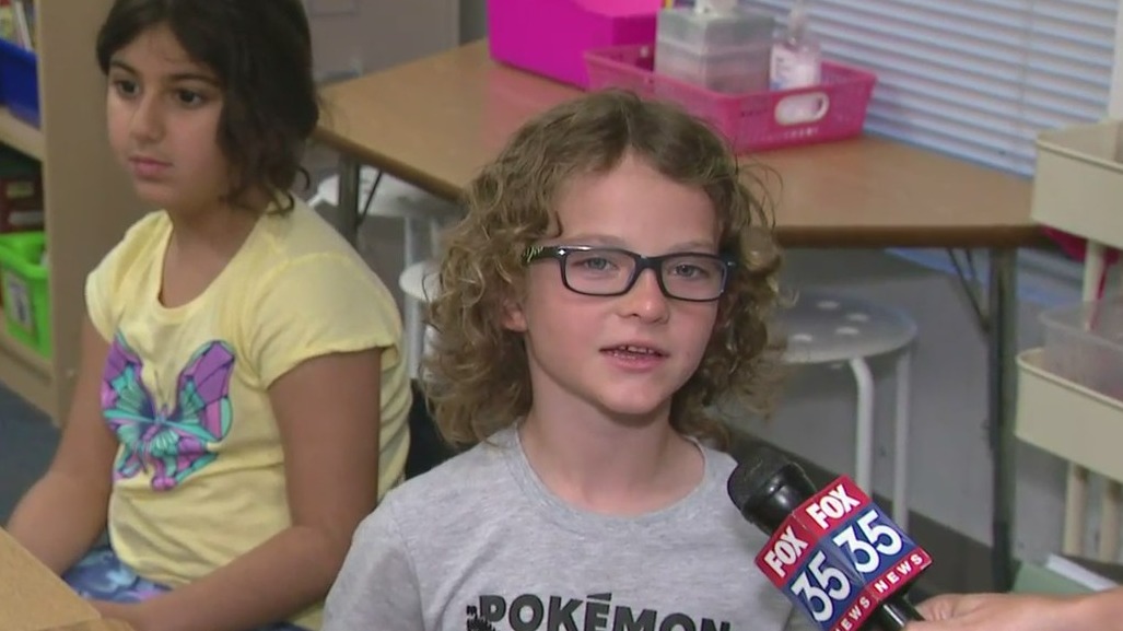 First day of school: FOX 35 visits Partin Elementary