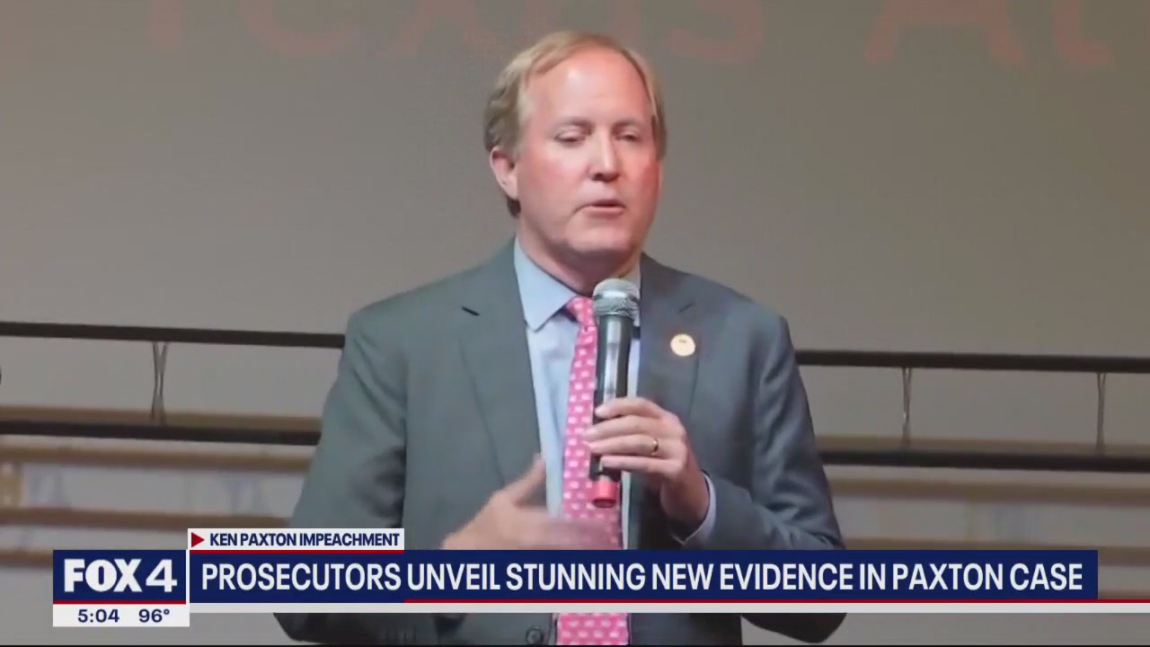 Prosecutors unveil stunning new evidence in Paxton case