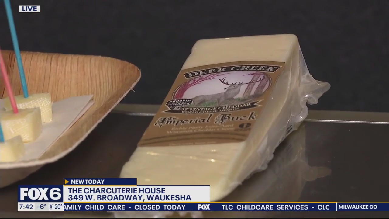 Over 200 types of Wisconsin cheeses
