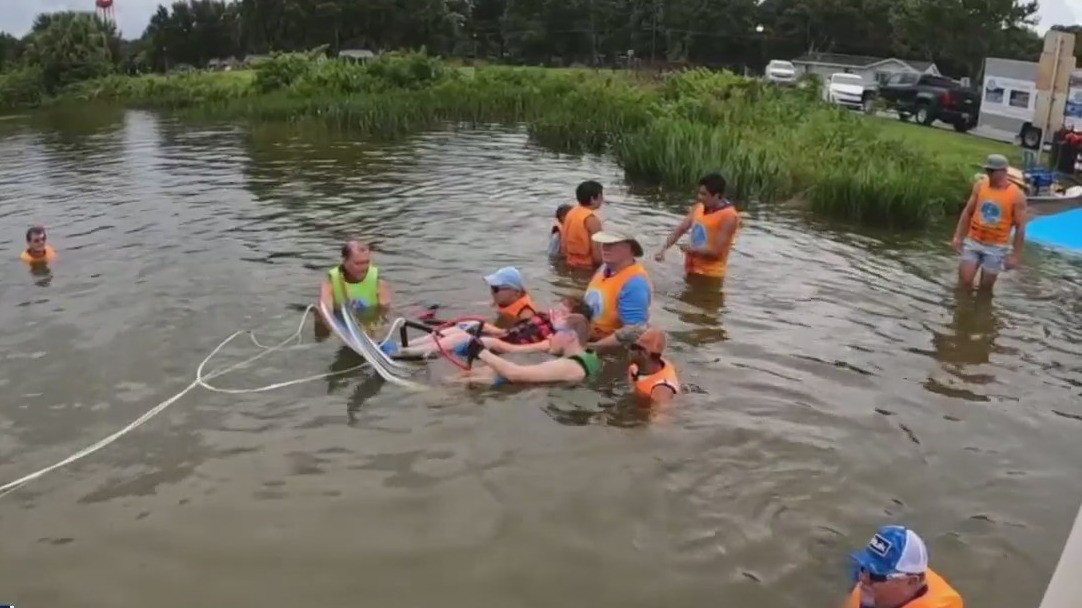 Helping kids with disabilities enjoy water sports