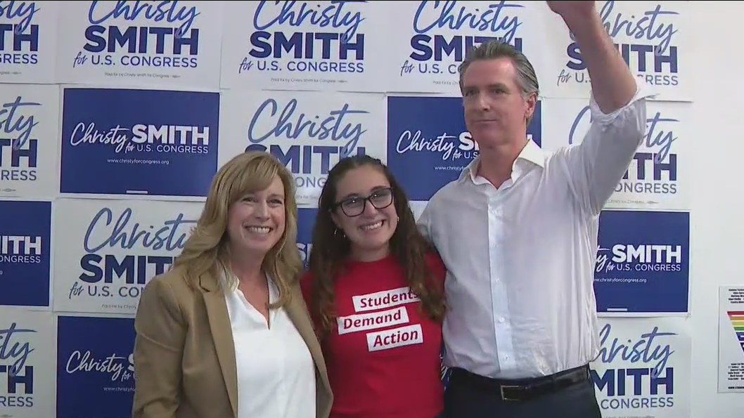 Newsom stumps for Democratic Congressional candidates ahead of Election Day