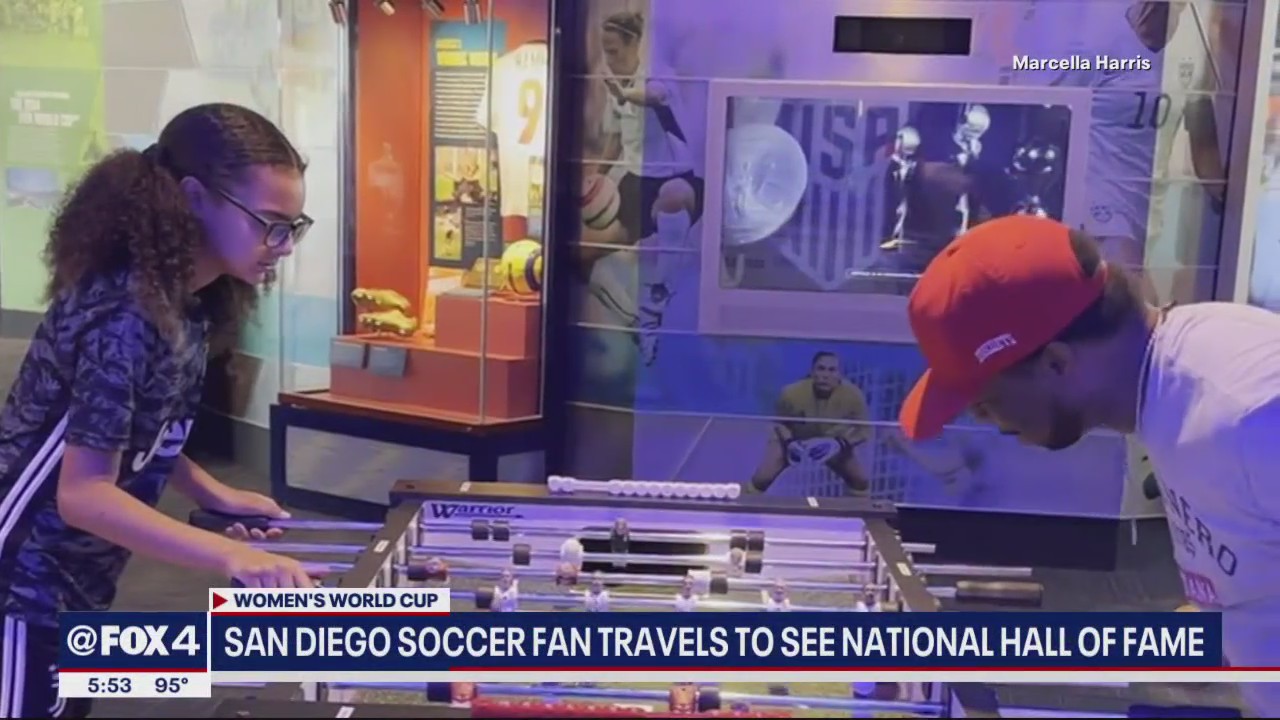 San Diego soccer fan travels to National Hall of Fame