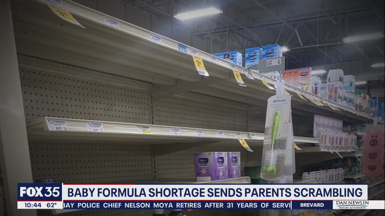 Baby formula shortage impacting Central Florida moms