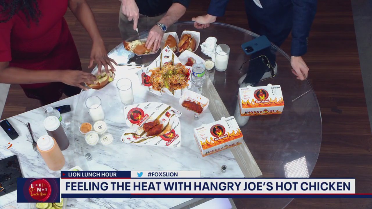 Hot chicken taste test with Hangry Joe's!