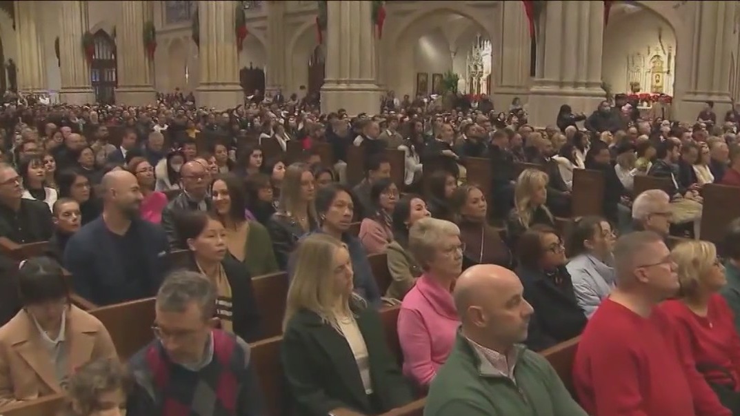 Christmas services at St. Patrick's Cathedral