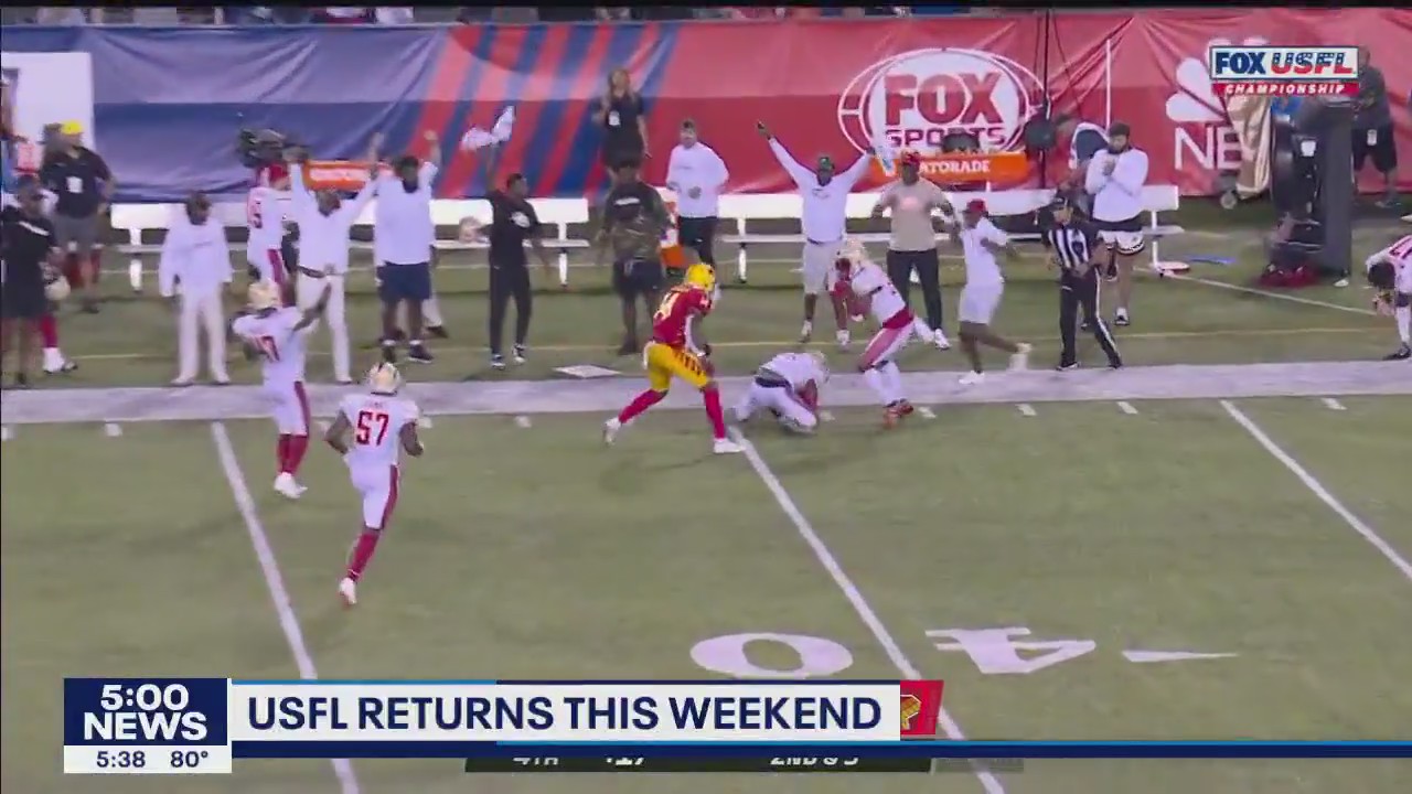 USFL to return with spring football