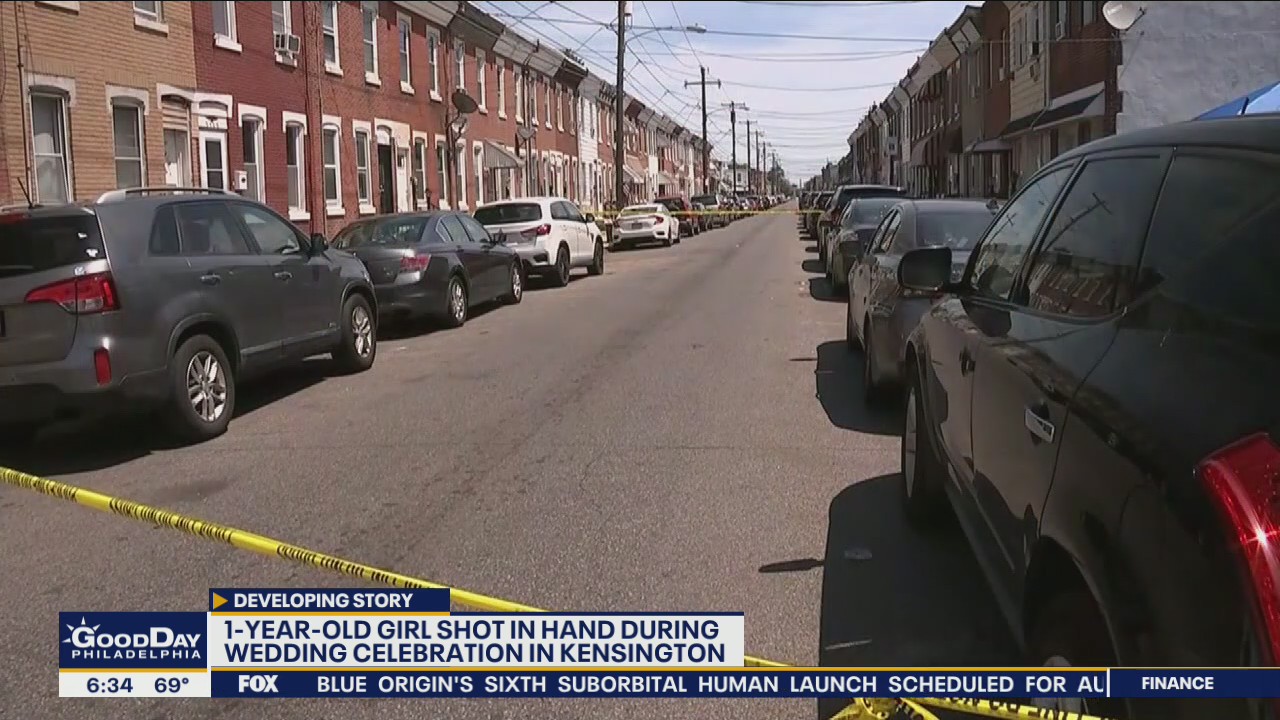 Child shot at Kensington wedding reception, police say