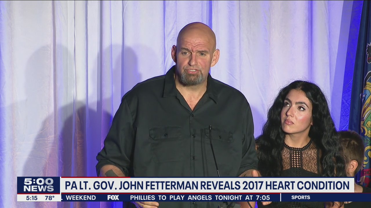 Doctor: Pennsylvania's Fetterman also has cardiomyopathy
