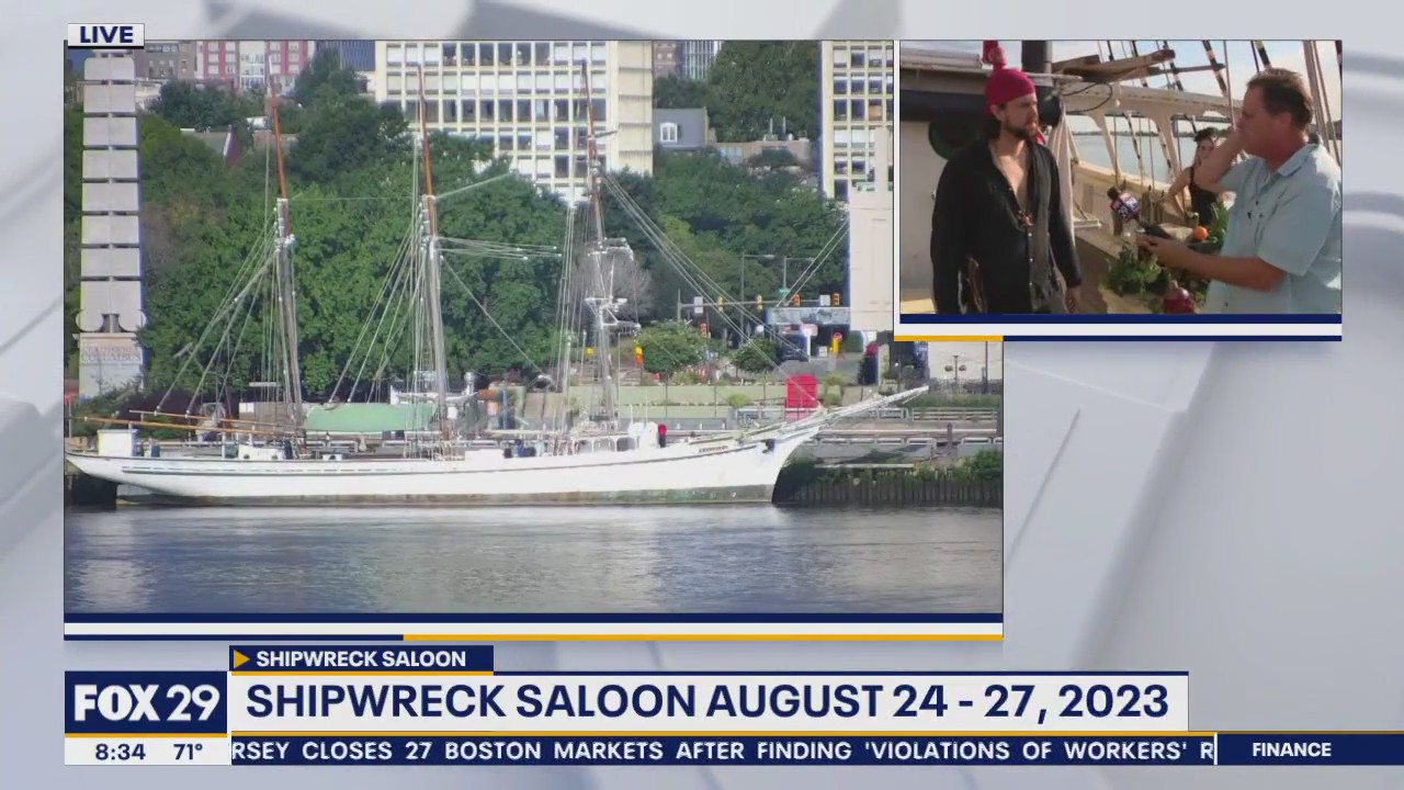 Haunted Tavern & Shipwreck Saloon lands at Penn's Landing