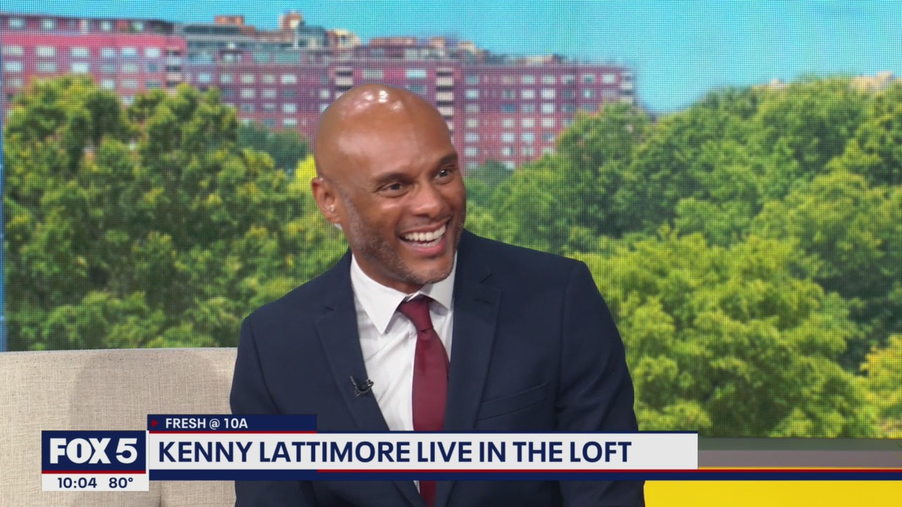 Kenny Lattimore co-hosts Good Day DC!