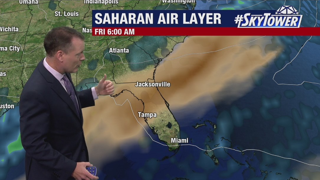 Friday morning forecast