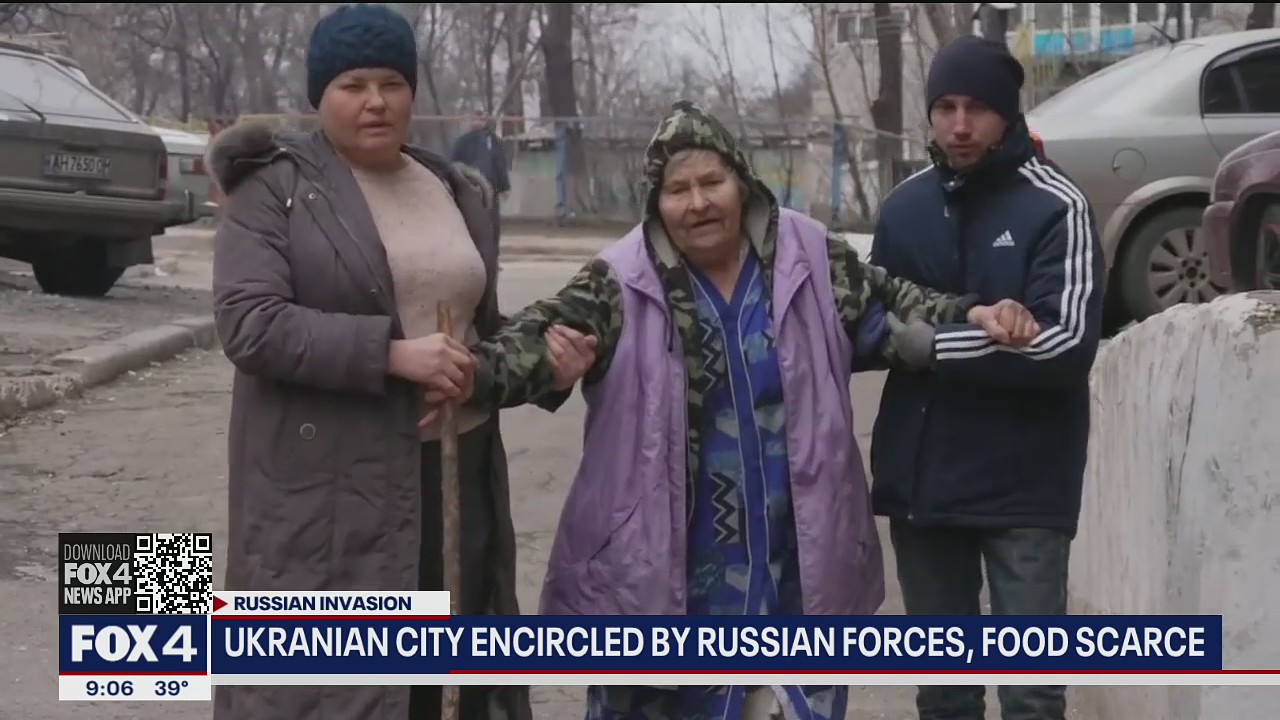 Russia-Ukraine war: Ukrainian city enforced by Russian forces; food is scarce